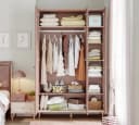 Möbel-Zeit Kleiderschrank ELEGANCE Line 3-türig Rosa/Beige Bild 3