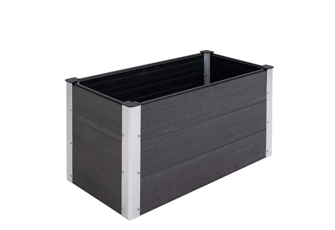 MC Star Hochbeet WPC Aluminium Grau - Bild 2