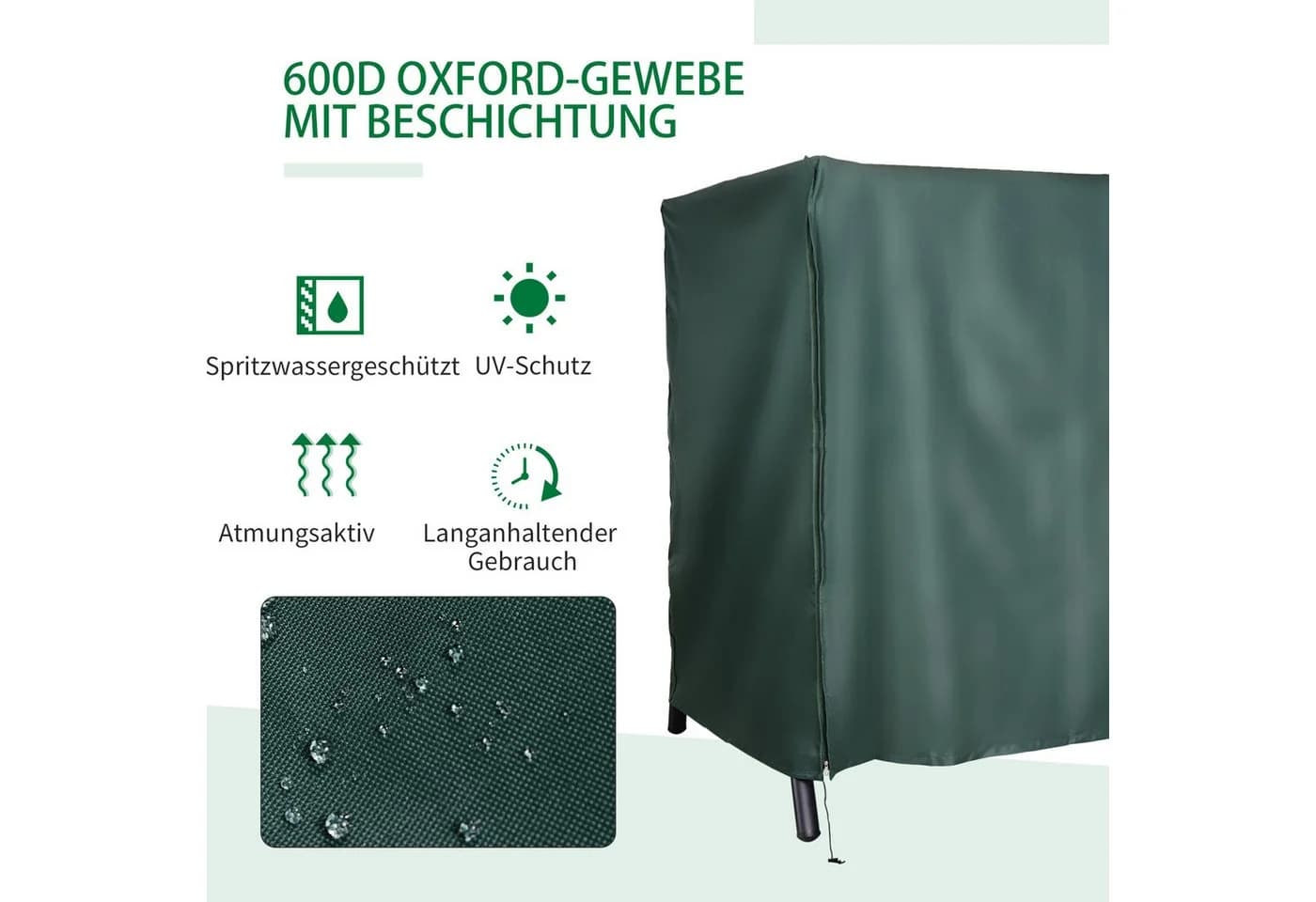 MC Star Schutzhülle für Gartenschaukel Oxford wasserfest - Bild 5