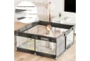 MC Star Laufstall Baby 120 x 120 cm Netzdesign Bild 1