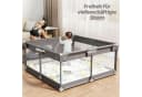 MC Star Laufstall Baby 120 x 120 cm Netzdesign Bild 5