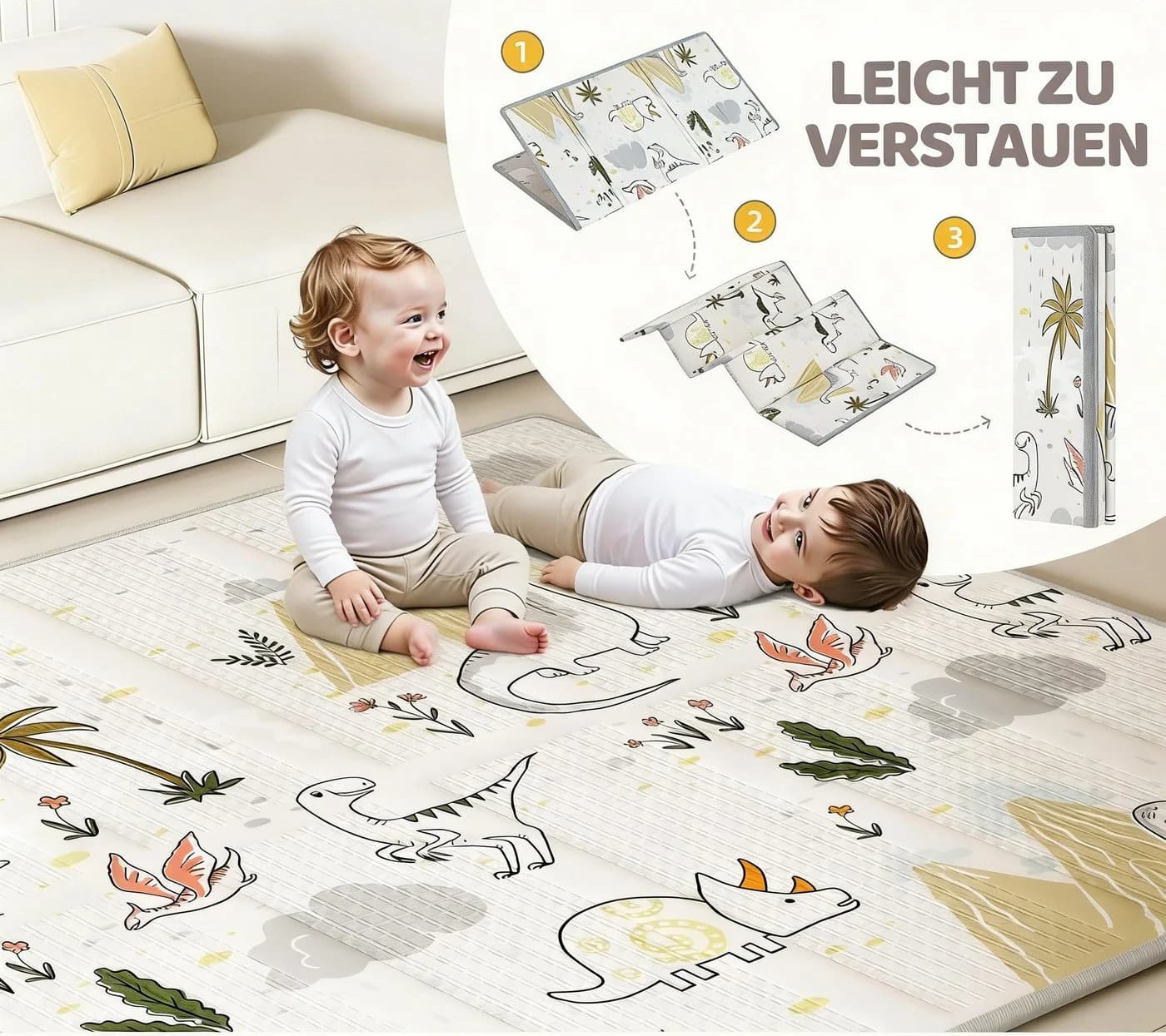 MC Star Laufstall Baby 120 x 120 cm Netzdesign - Bild 4