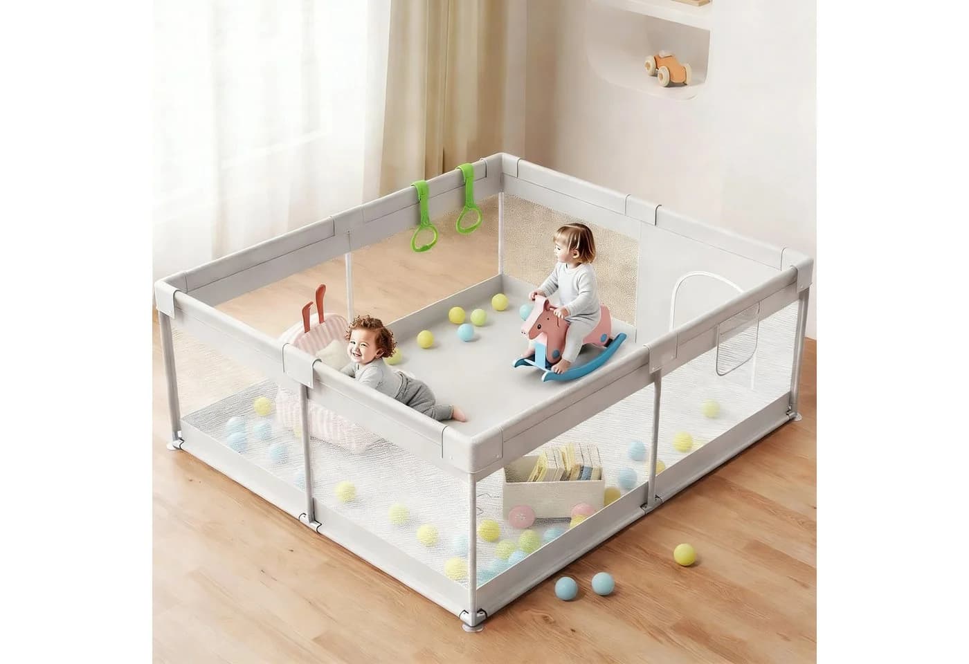 MC Star Laufstall 175x150cm XXL Sicherheitsspielplatz - Bild 2