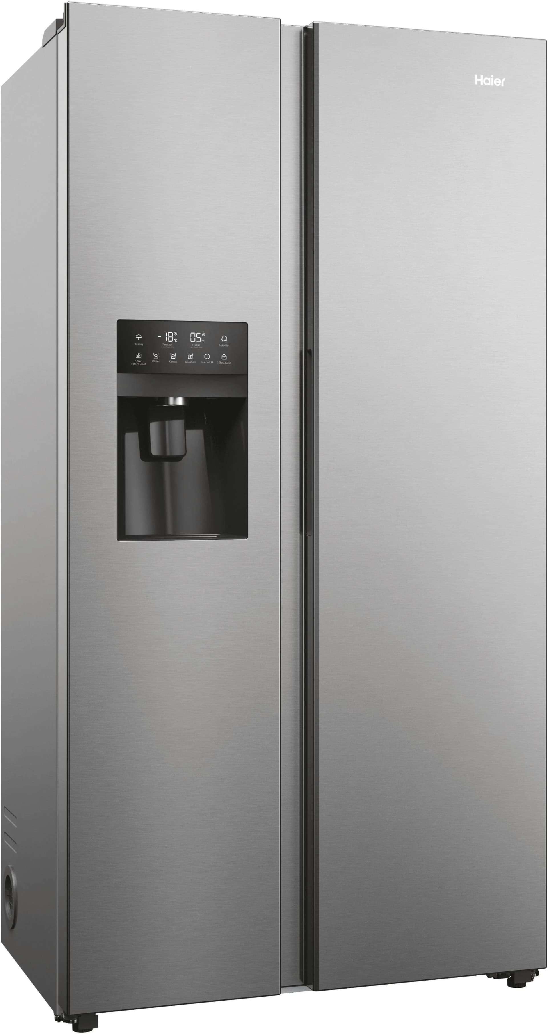 HAIER Side-by-Side Kühlschrank HSR5918DIPB Silber