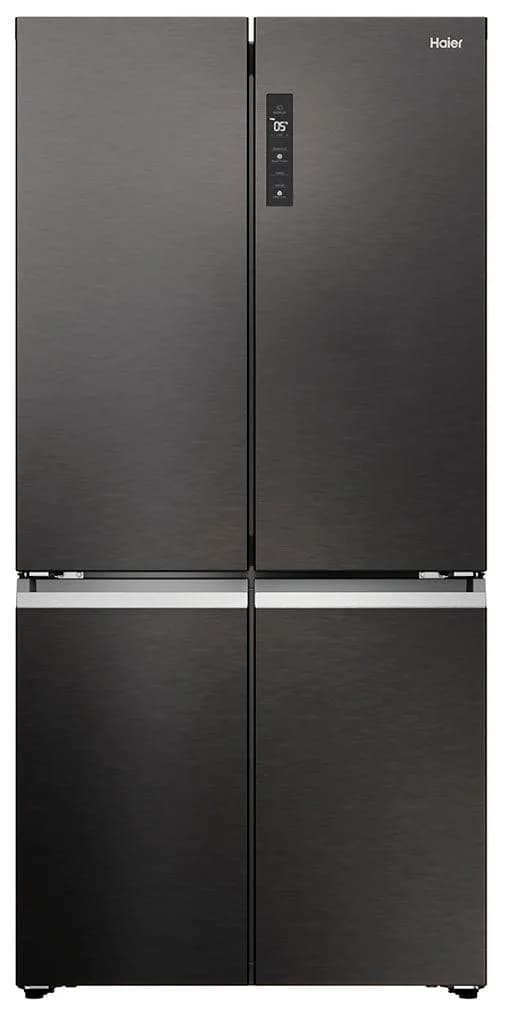 Moderner Kühlschrank in Silber und Platinum Inox
