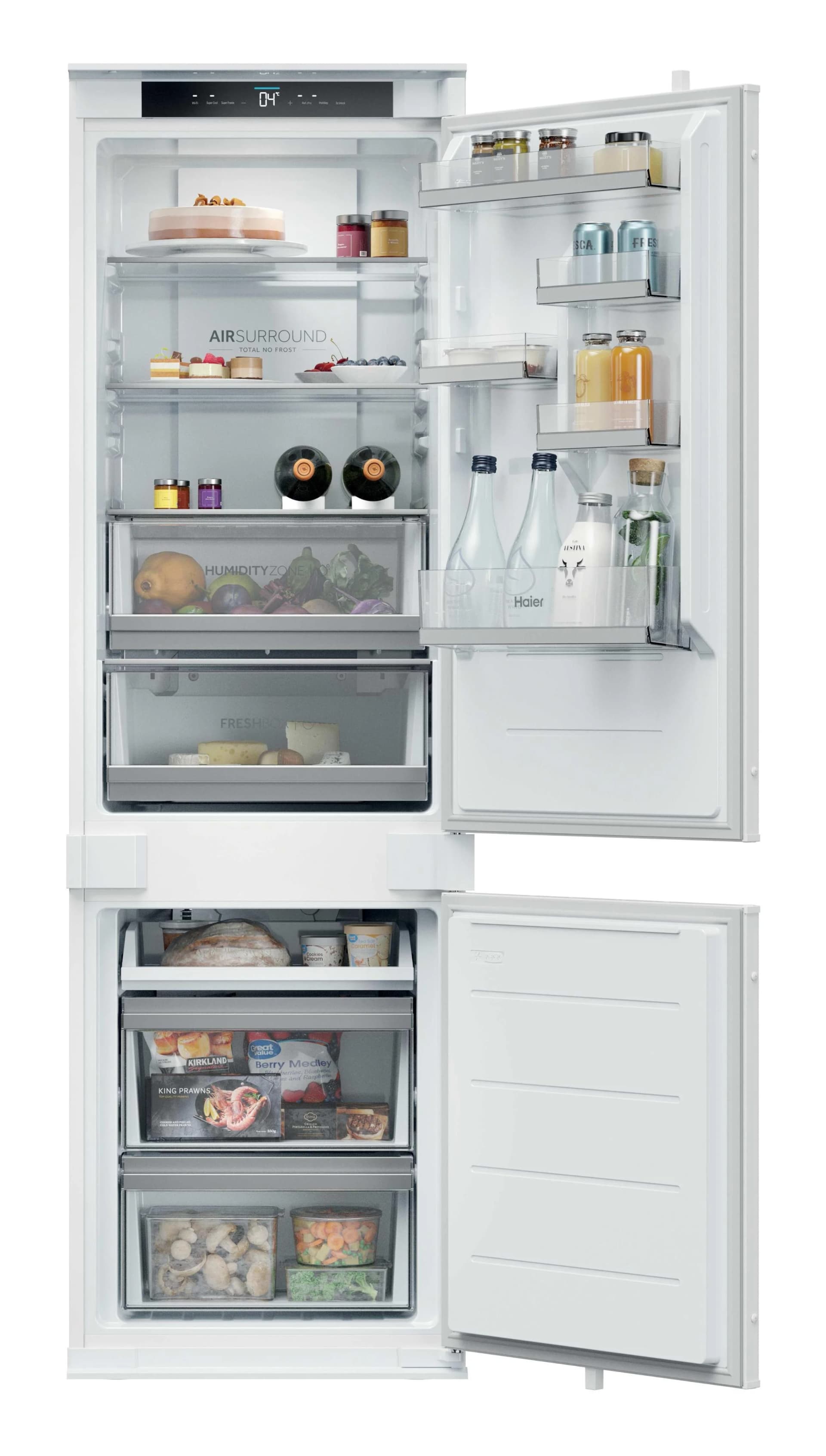 HAIER Einbaukühlgefrierkombination HBQW5518D NoFrost Kühlschrank