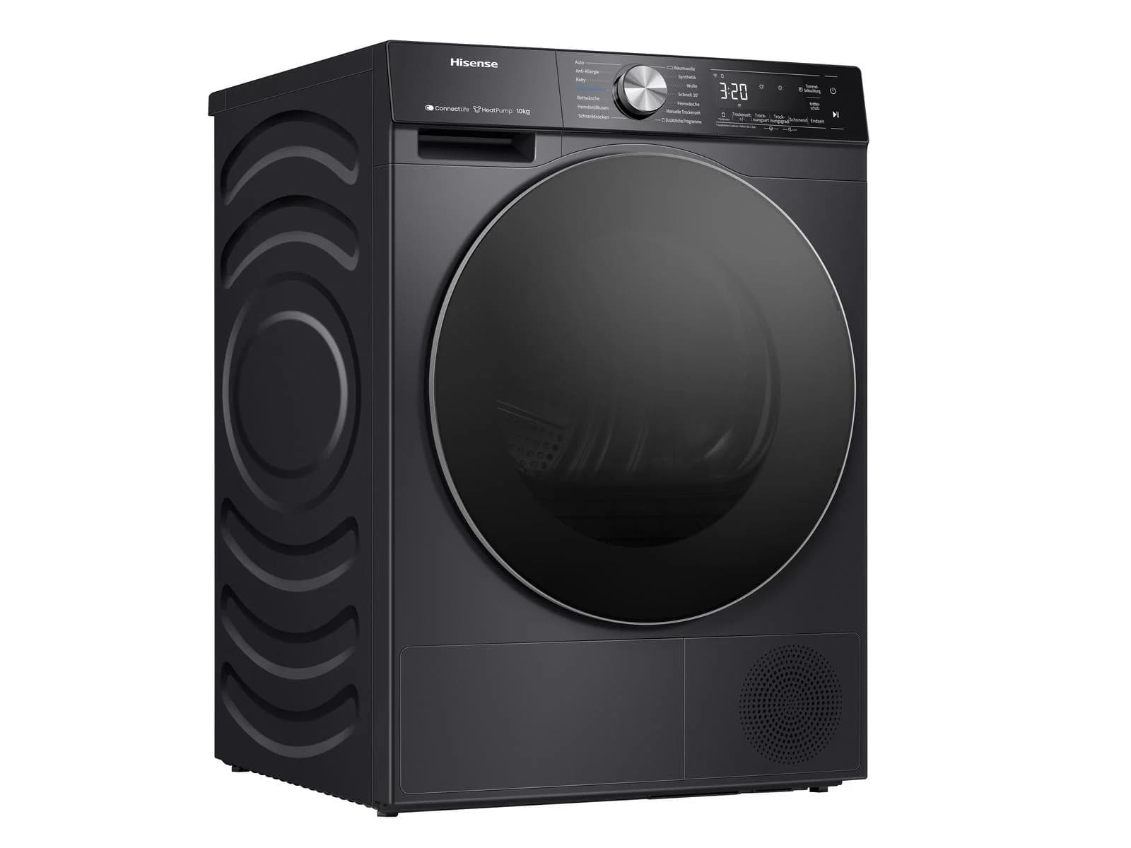 HISENSE Wärmepumpentrockner DH5S102B Schwarz