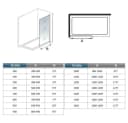 duschspa Duschwand Glaswand Duschtrennwand Walk in Dusche 200cm 8mm Nano Glas Bild 5