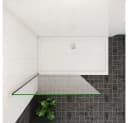 duschspa Duschwand 10mm Nano Glas Walk in Dusche Bild 3