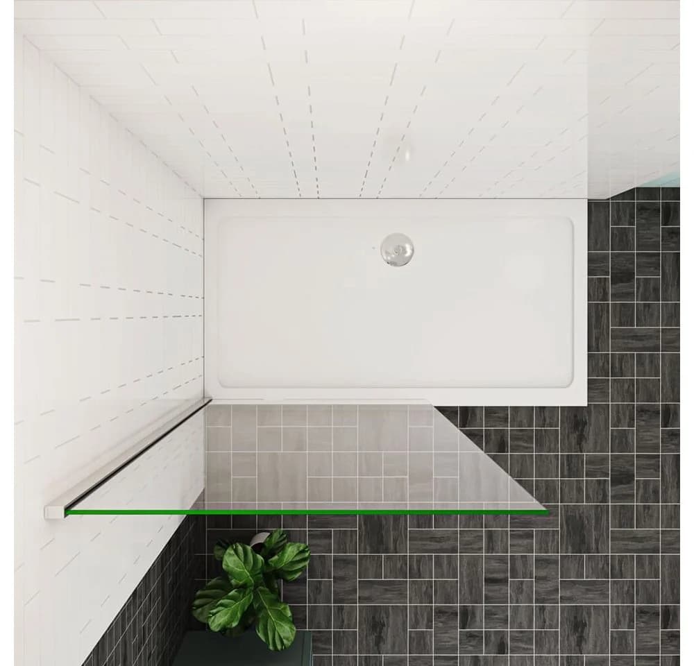duschspa Duschwand 10mm Nano Glas Walk in Dusche - Bild 3