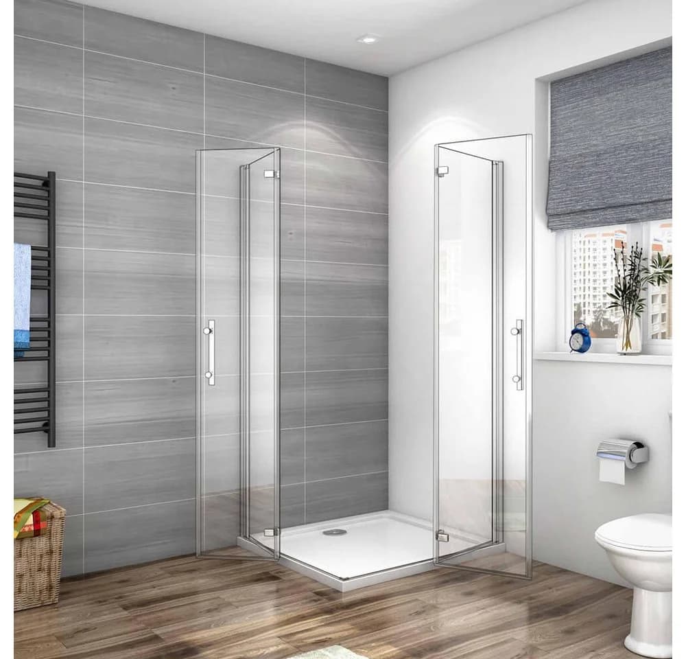 duschspa Eckdusche Falttür ESG NANO Glas 70x70 cm - Bild 4