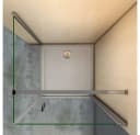 duschspa Eckdusche Schwingtür mit Seitenwand 80x70 cm ESG Glas Bild 5