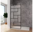 duschspa Duschwand 8mm ESG Glas Walk-in Dusche mit Nano-Beschichtung Bild 2