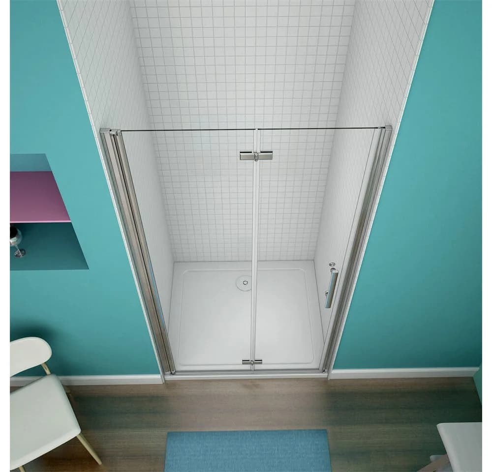 duschspa Dusch-Falttür NANO Glas 70x185cm ESG Sicherheitsglas - Bild 4