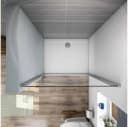 duschspa Dusch-Drehtür Klarglas ESG Aluminium mattgrau Bild 5