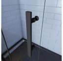 duschspa Duschwand mit Sicherheitsglas und Aluminiumrahmen Bild 5