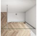 duschspa Duschwand 200cm ESG Glas Aluminiumrahmen Bild 3