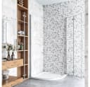 duschspa Runddusche Viertelkreis mit NANO Glas und Sicherheitsglas Bild 1