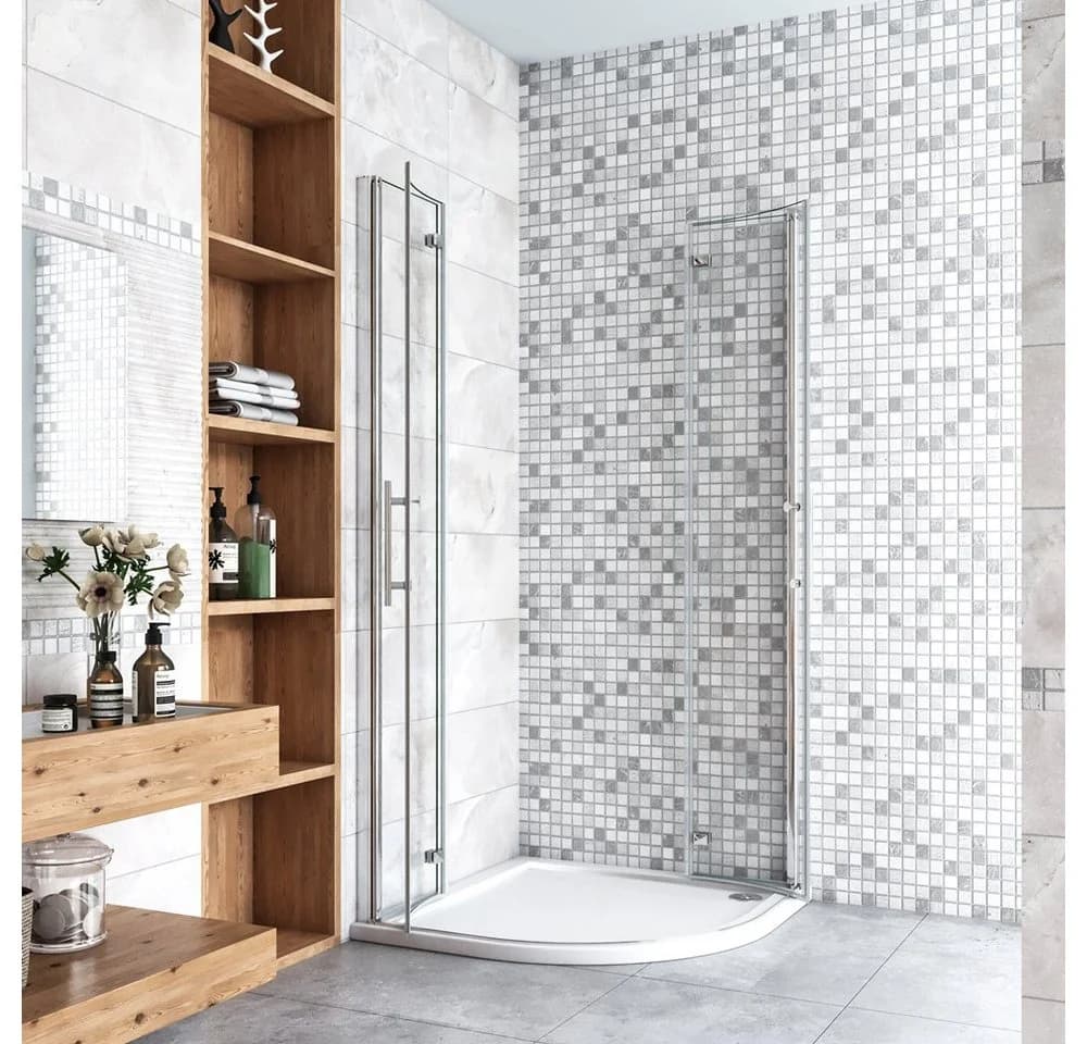 duschspa Runddusche Viertelkreis mit NANO Glas und Sicherheitsglas - Bild 3