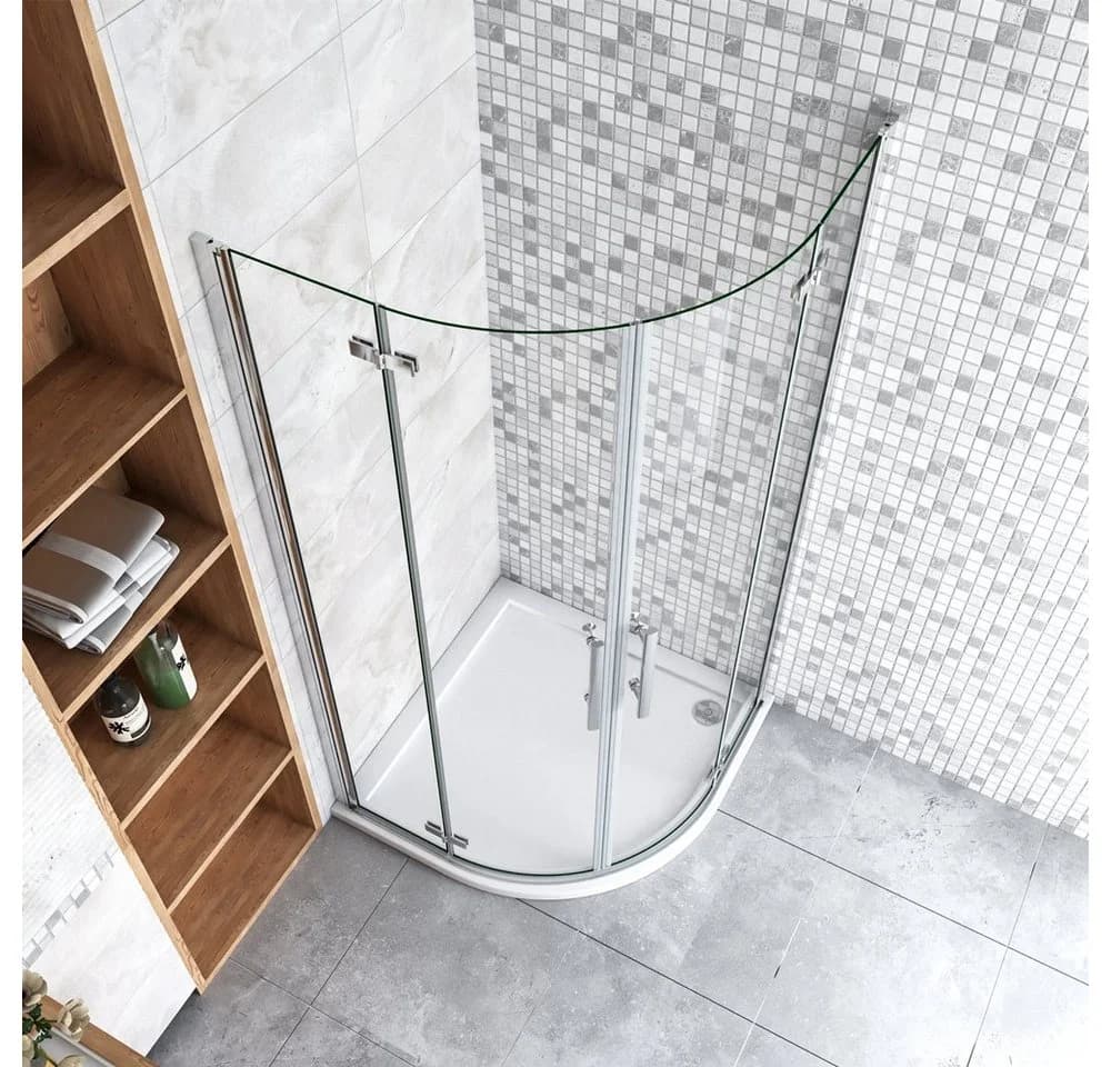 duschspa Runddusche Viertelkreis mit NANO Glas und Sicherheitsglas - Bild 5