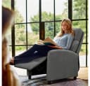 Yaheetech Relaxsessel Loungesessel Grau mit Liegefunktion Bild 1