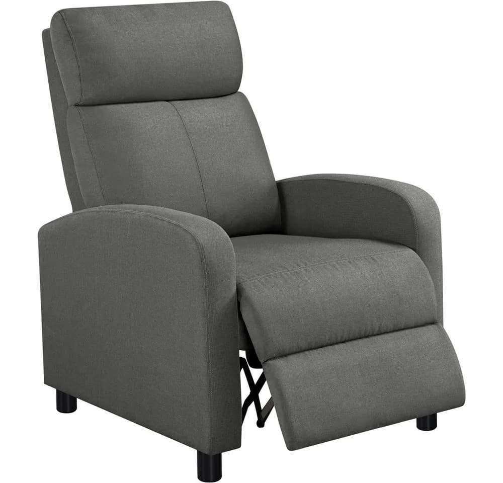 Yaheetech Relaxsessel Loungesessel Grau mit Liegefunktion - Bild 2