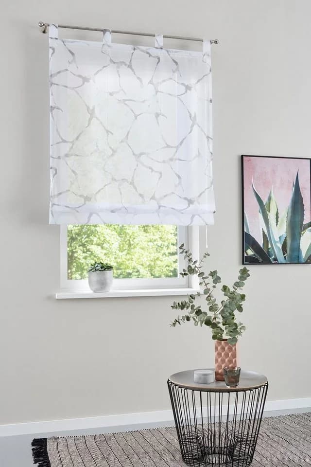 OTTO HOME Raffrollo Fulda Grau Transparent Voile - Bild 2