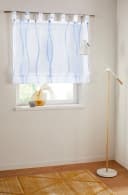 OTTO HOME Raffrollo Dimona Weiß/Blau Voile 45x140cm Bild 2