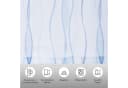 OTTO HOME Raffrollo Dimona Weiß/Blau Voile 45x140cm Bild 3