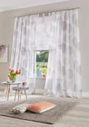 OTTO home Gardine Belem Kräuselband Transparent Voile Kreis-Motiv Bild 2