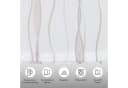 Raffrollo MY HOME Dimona 60x140cm Voile Weiß/Taupe Bild 3