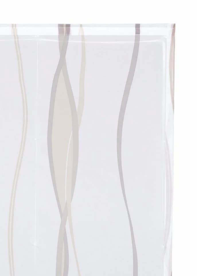 Raffrollo MY HOME Dimona 60x140cm Voile Weiß/Taupe - Bild 4