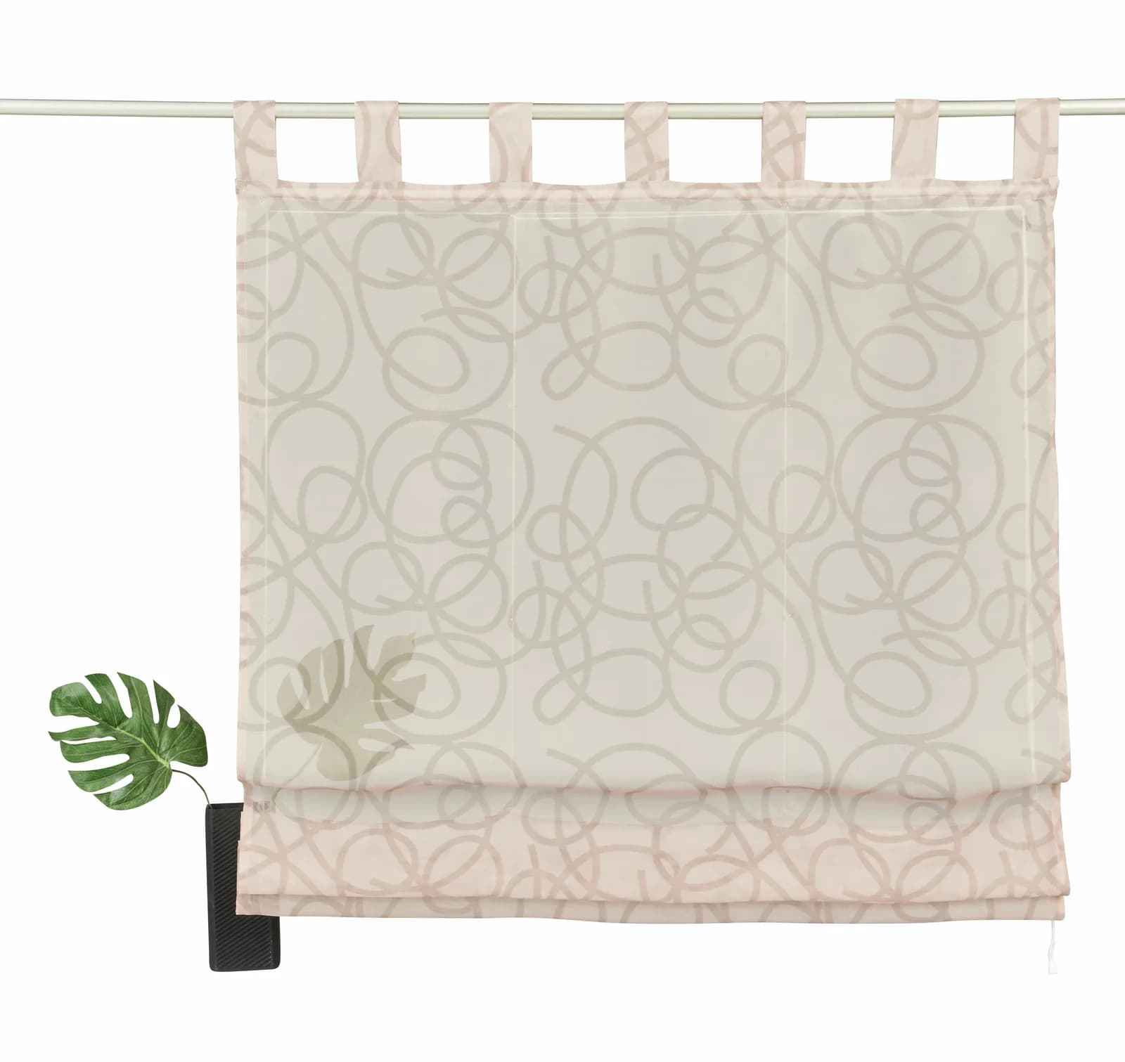 Raffrollo OTTO HOME Tanaro Beige Voile Schlingen-Motiv