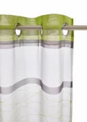 OTTO HOME Gardine Jay Grün Querstreifen 2-er Set Voile Bild 4