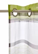 OTTO HOME Gardine Jay Grün Querstreifen 2-er Set Voile Bild 5