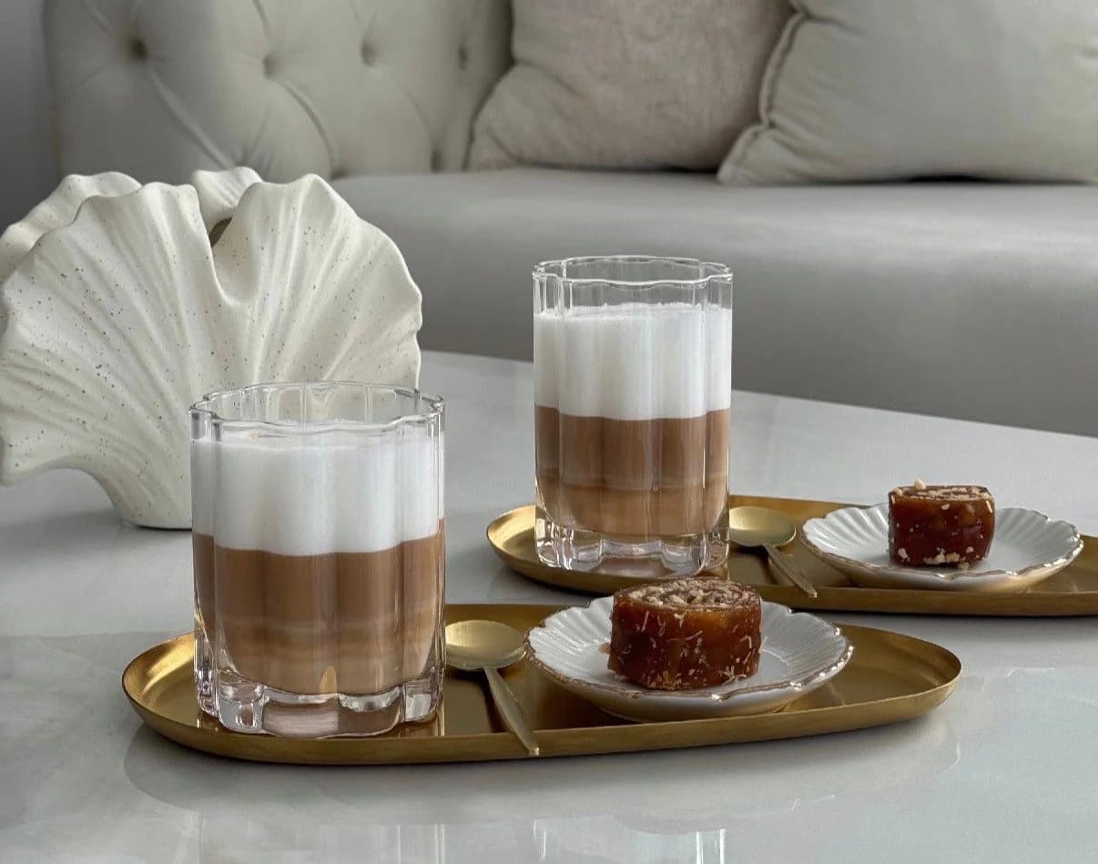 EKA Glas Cloud Long Trinkglas 2er Set 300ml Premium Glas