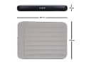 Avenli Luftbett Queen-Size Grau Schwarz Camping Outdoor Bild 3