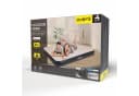 Avenli Luftbett Queen-Size Grau Schwarz Camping Outdoor Bild 5