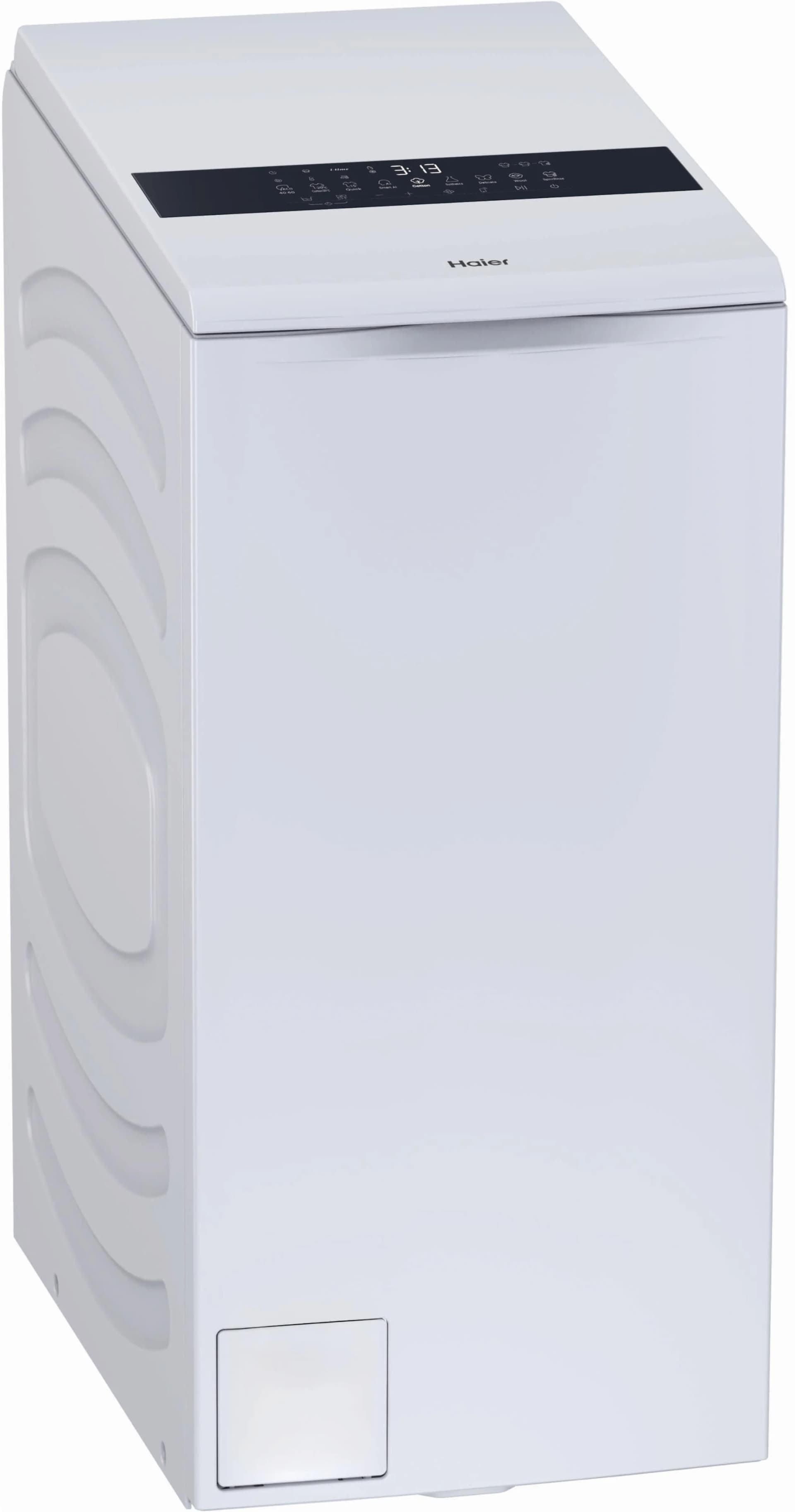 HAIER Toplader Waschmaschine 9kg Edelstahl Trommel WiFi Smart Control