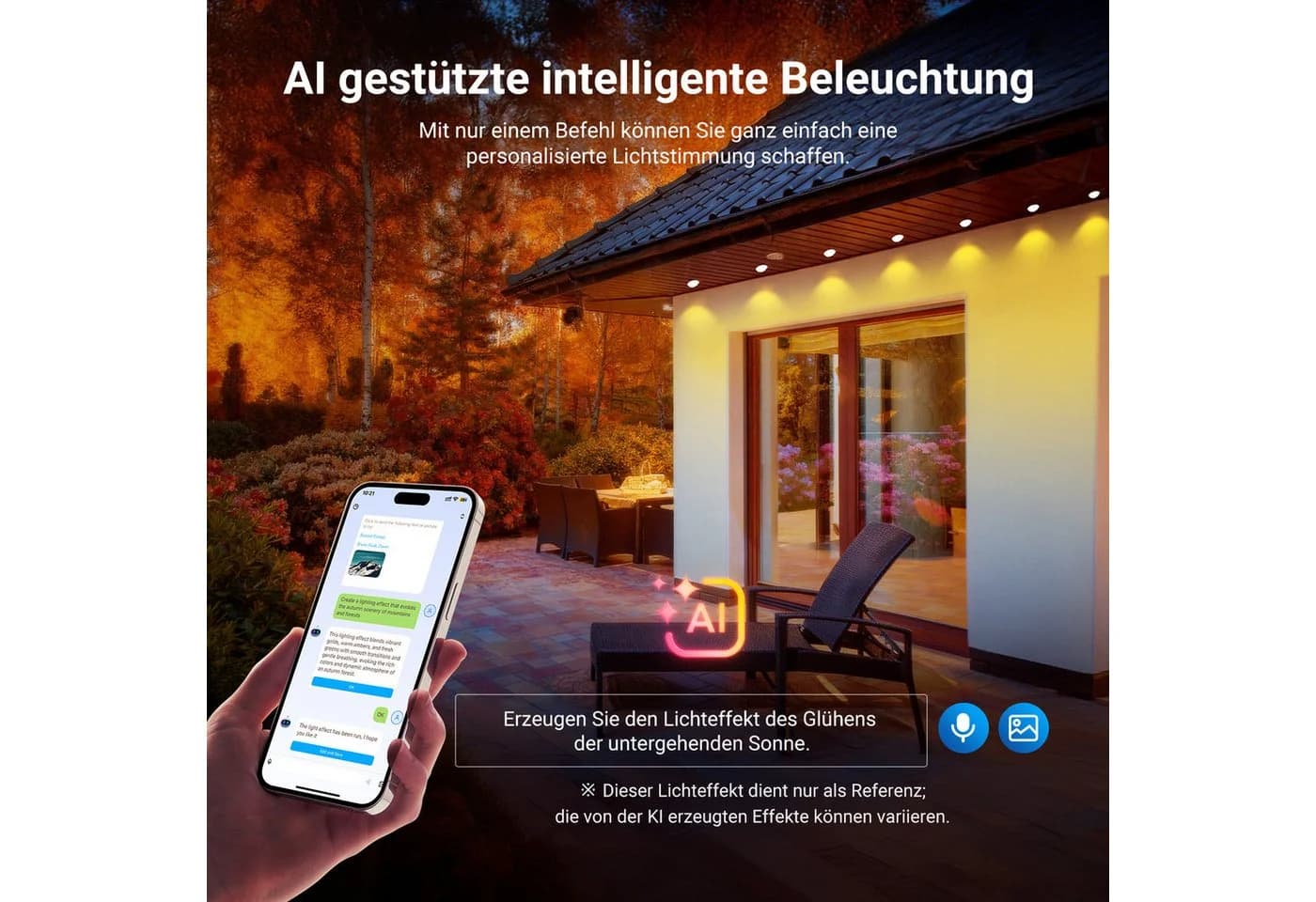 Neewer LED-Lichterkette NR02 RGBCW Außenbeleuchtung mit App-Steuerung - Bild 3