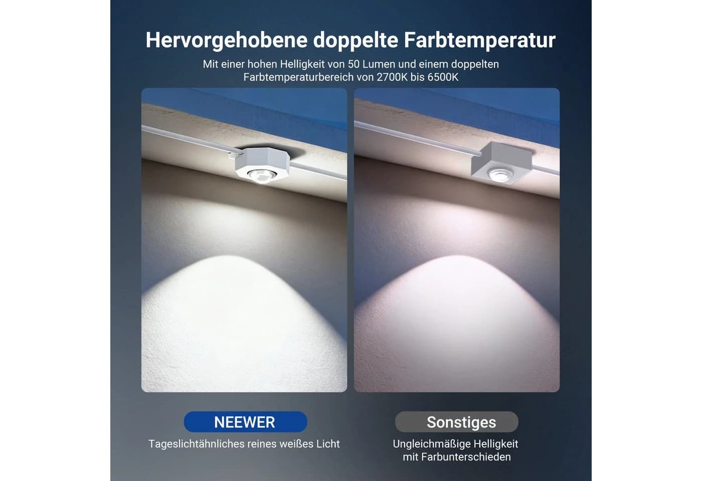 Neewer LED-Lichterkette NR02 RGBCW Außenbeleuchtung mit App-Steuerung - Bild 5