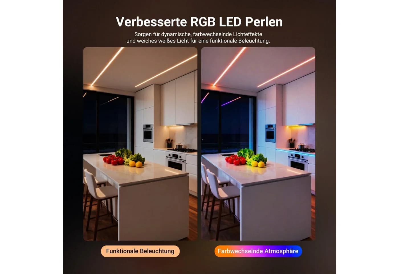 Neewer LED Stripe NS01 RGB Lichtleiste mit App-Steuerung - Bild 4