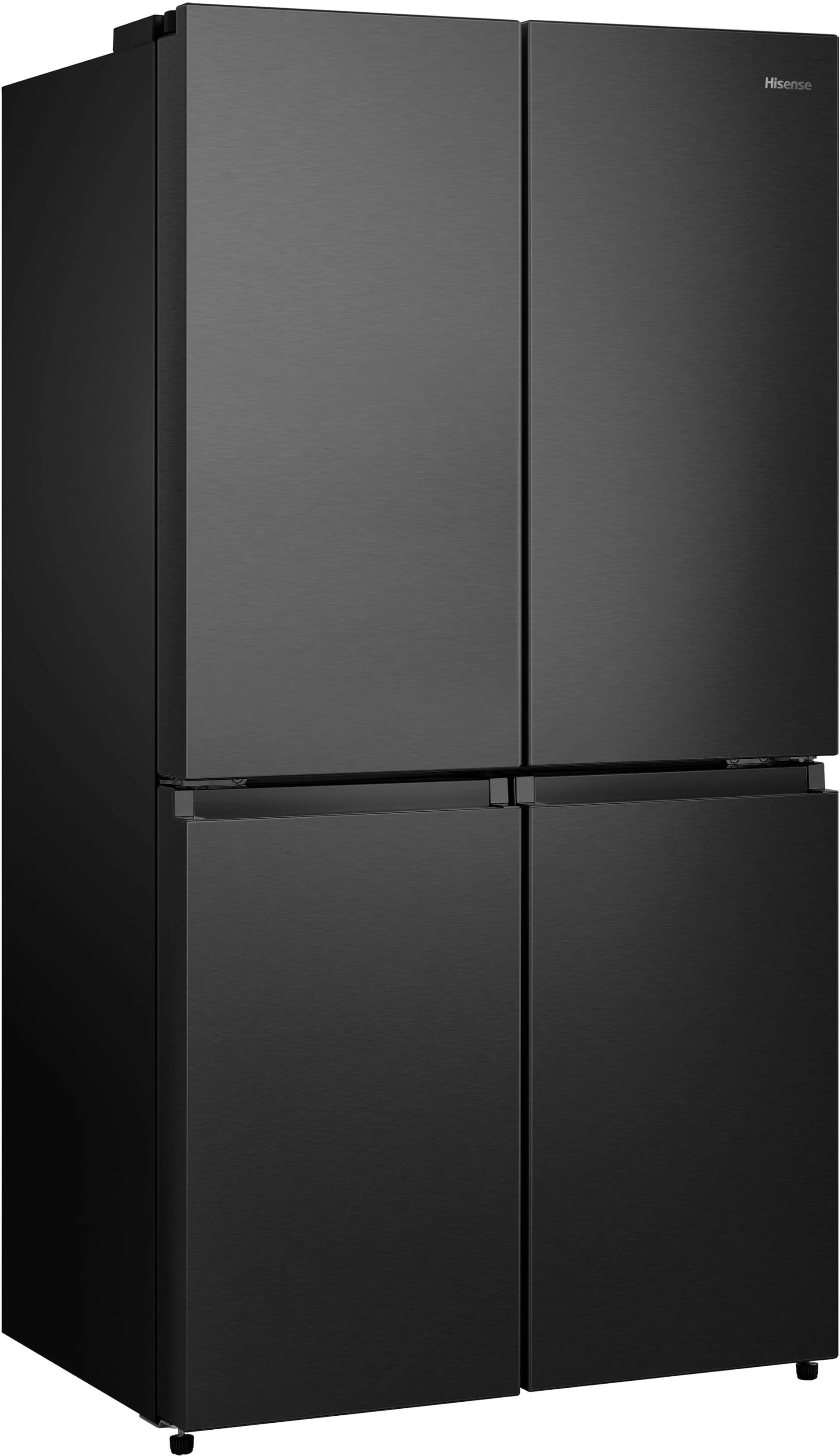 HISENSE RQ758N4SAFE Multi-Door Kühlschrank Dunkler Edelstahl