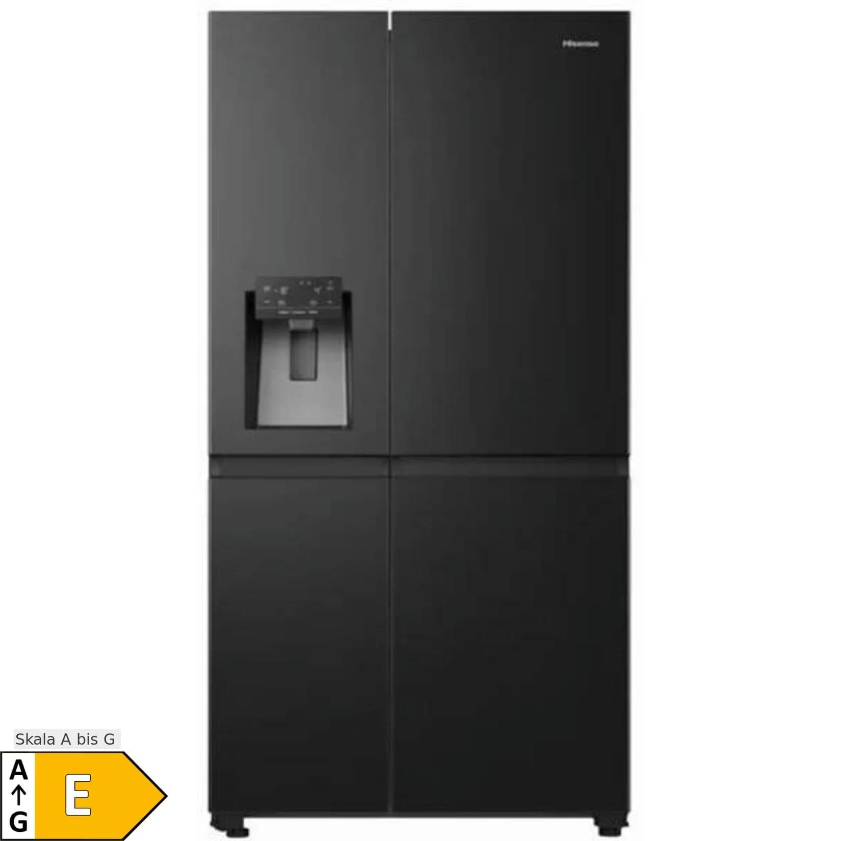 Hisense Side-by-Side RS818N4TFE Kühl-Gefrier-Kombination