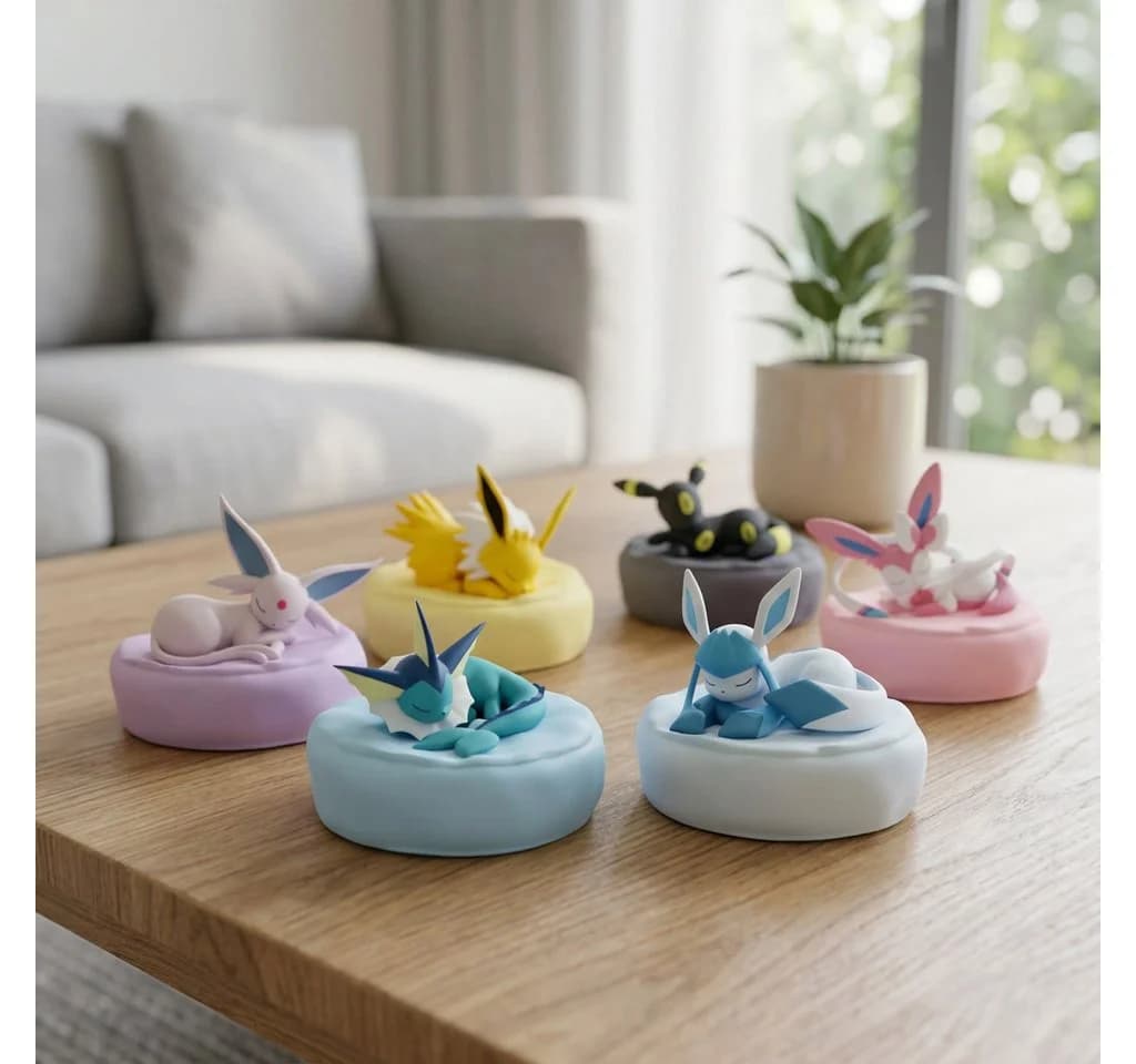 The Pokémon Company Sammelfigur Eeveelutions Sleeping Blind Box - Bild 3