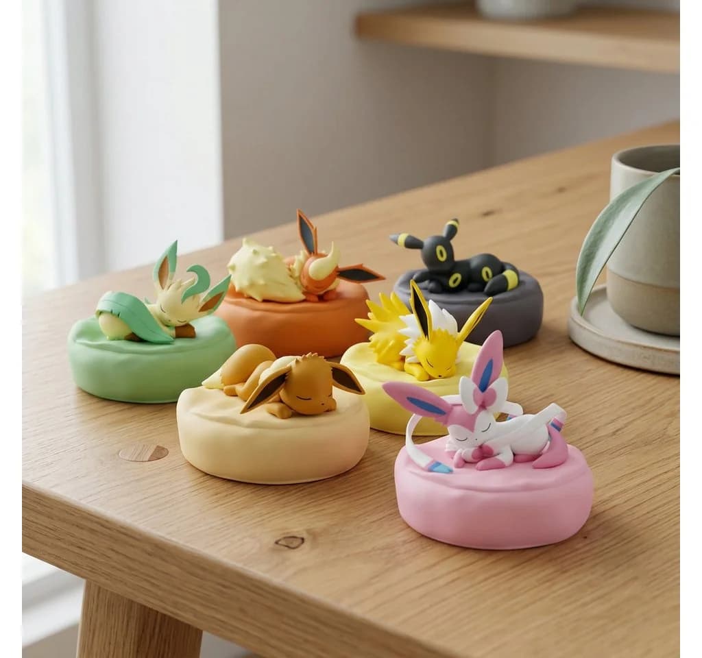 The Pokémon Company Sammelfigur Eeveelutions Sleeping Blind Box - Bild 4