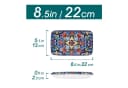 Vancasso Sushiteller 6er-Set Porzellan BOHO-Stil Bunt/Rot Rechteckig Bild 1
