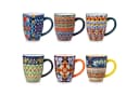 vancasso Tassenset 6-tlg. BOHO-Stil Porzellan Bunt Bild 2