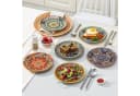 vancasso Dessertteller 6tlg. Bunt Porzellan BOHO-Stil Bild 4