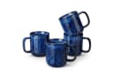 vancasso Kaffeeservice 4-tlg. Steingut Blau Reaktivglasur Bild 2